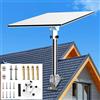 PRUBOVI supporto star-link gen 3, regolabile a 360° per un segnale migliore, kit di montaggio Star link compatibile con l'antenna Star link Standard Gen 3 (V3), colore argento