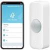 Zecamin Rilevatore di movimento Smart, WiFi Rilevatore di movimento PIR a infrarossi per sistema di allarme, sensore di contatto con monitoraggio remoto dell'app, Notifica di allerta, Compatibile Alexa. 1PCS