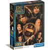 Clementoni Puzzle The Lord Of The Rings - 1000 Pezzi - Puzzle Adulti, Poster Incluso, Puzzle Film Famosi, Divertimento Per Adulti, Made In Italy, 39907