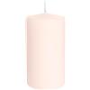 Cereria Di Giorgio Risthò 56205_26 Candele Cero, Cipria, Diametro 8 cm, Altezza 15 cm, 2 pezzi