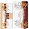ScrapCooking - Stampo per piastrelle croccanti Fiocchi - Tappetino in silicone in rilievo per creare decorazioni per tronchi e torte, 28 x 18 cm, decorazioni per pasticceria, dessert di Natale -