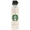 STARBUCKS Siren - Bottiglia d'acqua riutilizzabile in plastica trasparente, 71 cl
