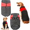 FGen Cappotto per cani impermeabile, Giacca per cani antivento, Invernale Giacca per Cani, Antivento Gilet Cappotto Cane per Cane e Gatto di Taglia Piccola Media e Grande,Cani Taglia Piccola (42-50cm)