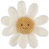 Apricot Lamb Sonaglio in morbido peluche per neonato, motivo margherita, 22 cm, regalo di nascita