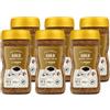 by Amazon Caffè solubile Gold, istantaneo, tostatura media, 200g - Certificato Rainforest Alliance (Confezione da 6)