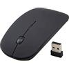 LianShi 2.4G Mouse ottico senza fili 3 pulsanti silenziati da 2 batterie AAA