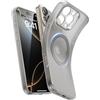 ESR Cover per iPhone 16 Pro, Compatibile con MagSafe, Protezione della fotocamera, Resistente all'ingiallimento e ai graffi, Custodia antiurto magnetica e sottile, Serie Zero, Grigio Opaco