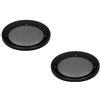 Audioproject A316 - Griglia per altoparlante DIN da 100 mm, anello in plastica con griglia in metallo, colore: Nero