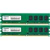 D DUOMEIQI 4GB Kit (2x2GB) DDR2 800MHz PC2-6400 1.8V CL6 240 Pin DIMM Memoria Desktop