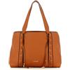 Liu Jo Jeans Borsa shopping Liu-jo Satchel M Melodica 3 comparti Caramello BS22LJ06 AA2234 Media