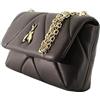 Patrizia Pepe Fly Borsa a tracolla in pelle imbottita 25 cm