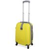 Ormi Trolley Mod 188 Rigido in Abs 52 Cm, 32 Litri 4 Ruote, Bagaglio a Mano (GIALLO)