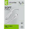 Cellularline - Usbdatasoftusbcd-grigio