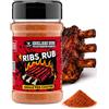 GRIGLIARE DURO ITALIAN HARDCORE BARBECUE 200 gr Ribs dry Rub bbq GRIGLIARE DURO - Spezie barbecue insaporitore per costine