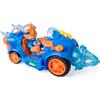 SUPERTHINGS RIVALS OF KABOOM SUPERTHINGS KAZOOM Power - Combat Vehicle Kid Kazoom. Veicolo da combattimento Kid Kazoom Serie TV Kazoom Power.Contiene 1 Combat Vehicle, 1 Kid Kazoom Esclusivo, 1 Pistola e 1 Accessorio