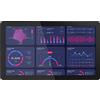 SunKol 23,6 Embedded Industrial Touch Panel PC, 16:9 Touch Screen capacitivo All-in-one, 2xUSB2.0, 2xUSB3.0, HDMI, VGA, 2xRS232, LAN (i5-3210M, 8G-DDR3 RAM 512G SSD)