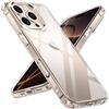 iVoler Anti Ingiallimento Chiaro Cover per iPhone 16 Pro, [Antiurto di Grado Militare] Custodia Trasparente Sottile Rigido Anti Graffio Posteriore Protettiva Case - Trasparente
