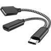 MOGOOD USB C OTG adattatore telefonico Porta di ricarica USB C con adattatore PD da 18W compatibile per Samsung Galaxy S20+ Switch Google Chromecast con Google TV 2020 Pi KVM stampante 3D Google Pixel4 XL