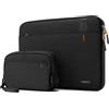 Inateck Custodia per Laptop con 360° Protezione, Compatibile con 13 Pollici MacBook Air M4 2025, M1/M2/M3 2018-2024, 13 Pollici MacBook Pro M1/M2 2016-2022, 12,3 Pollici Surface Pro