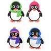 Cepewa Set di 4 scaldamani a forma di pinguino (ottima idea regalo)