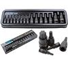 US PRO Set di 15 chiavi a bussola Torx Impact 1/4 3/8 1/2 T6-T70 TRX-Star US PRO Industrial