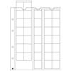 Leuchtturm 306013 Manicotti per Monete Optima 27, 35 compartimenti cristallini per Monete Fino a 27 mm di Diametro - Confezione da 5