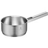 WMF Ultimate Cool - Casseruola da 16 cm, senza coperchio, piccola 1,4 l, a induzione, in acciaio INOX Cromargan opaco, non rivestito, a induzione con scala interna, lavabile in lavastoviglie