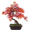 Leaf Albero artificiale, materiali misti, acero rosso bonsai, 50 cm