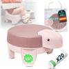 COZYNEST COZYNEST Orinatoio portatile 4 in 1 | Vasino per allenamento con riduttore, gradino e funzione antispruzzi | Ideale per bambini e ragazze, facile da pulire e trasportare