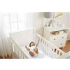 BreathableBaby - Paracolpi per Culla in Tessuto Reticolare su Due Lati (Stelle Scintillanti)