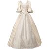 Generic Abbigliamento Medioevo Abito Floreale Da Sposa Abiti Da Bagno Abito Da Bagno Estate Il Piccolo Abito Nero Giacca Per Il Vestito A Maglia Marrone Abito Di Laurea Abito Lungo Firmung