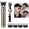 Doukesh Tagliacapelli Uomo Professionale,T-Blade Tagliacapelli,Rasoio Elettrico Barba e Capelli,Elettrico Macchinetta Per Capelli con 4 Pettini,Rasoio per Capelli USB Ricaricabile,Tagliacapelli Senza Fili