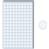 TownStix 3000 Pezzi, 12mm - Bollini Adesivi Bianchi Etichette - Bianco