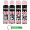 Beni Culinari 4 deodorante MALIZIA Donna Intense Seduction Profumo, deodorante spray da donna, 100 ml + portachiavi Beni Culinari