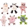 Generic Donne Ragazze Carino Cartoon Scrunchies Panda Accessori Peluche Capelli Elastico Legami Coda di Cavallo Fasce 02023 Coniglio Swe N4J5
