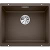 Blanco PRONTA CONSEGNA - SPEDIZIONE IMMEDIATA Lavello Monovasca Sottotop 53 x 46 cm Silgranit Caffè 1 Vasca 50 x 40 cm SUBLINE 500-U BLANCO 1518572 518572