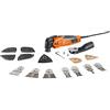 FEIN Multimaster MM 500 Plus Top, Utensile multifunzione con 30 accessori, Motore FEIN da 350 W, Sistema antivibrazioni, Attacco Portautensile StarlockPlus, Sistema di serraggio rapido