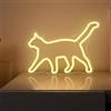 CoolGift Mart Cat Neon Sign, Cat Lamp Wall Decor, Dimmable Birthday Party Decorations for Home, Patio, Garden, Bar, Ristoranti, Hotel, Negozi, Club, Regalo per Amici, Famiglia e Bambini