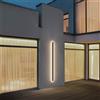 K-Bright Lampada da Parete Esterno/Interno LED 45W 4000K Bianco Naturale IP65 Applique da Parete Esterno 150CM Moderno per Balcone Giardino Veranda Via Garage, Grigio scuro
