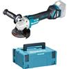 Makita DGA513ZJ Smerigliatrice Angolare 18V LXT 125/115mm BRUSHLESS Corpo MAKPAC