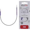 KnitPro Zing - Ferri circolari asimmetrici 10 (25 cm), 3,75 mm