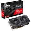 ASUS Dual AMD Radeon RX 6600 V2 Scheda Grafica, 8 GB GDDR6 128-bit 14 Gbps PCIE 4.0, GPU Tweak III, DUAL-RX6600-8G-V2