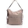 Mandarina Duck Borsa A Spalla, MD20 Slide Donna, Taupe, Taglia Unica