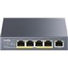 Cudy GS1005P switch di rete Gigabit Ethernet (10/100/1000) Supporto Power over Ethernet (PoE) Grigio