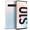 SAMSUNG - Galaxy S10 Bianco 128 GB Dual Sim Display 6.1' QHD+ Slot Micro SD Fotocamera 12 Mpx Android Wind Italia - SPEDIZIONE GRATUITA