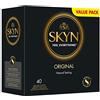 SKYN Original Preservativi Ultramorbidi Senza Lattice - Pacco da 40 Pezzi - Vecchio Modello