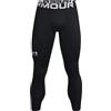 Under Armour UA CG Armour Leggings, leggings uomo termici ultra caldi, legging de sport con elasticità in 4 direzioni e tecnologia anti-odore, Nero / Bianco, XL