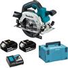 Makita Scie circulaire 18 V Li-Ion 5 Ah Batterie 18 V LXT Diam. 165 mm MAKITA -DHS660RTJ