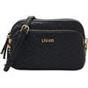 Liu Jo Jeans Liu JO Carmera Bag/Borsa a tracolla ECS M Camera Case Nero Ecopelle Taglia: - Colore: Nero, schwarz