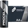 Duracell 10X Stilo Duracell Procell AA (1 Blister Da 10 Batterie) 10 Pile